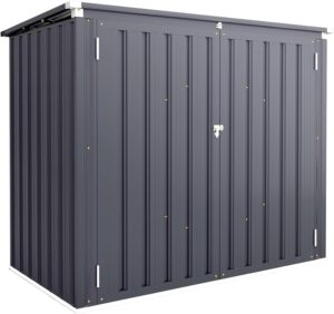 U-MAX 1.5x0.8m Garden Storage Shed
