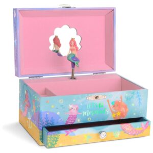 Jewelkeeper Girl's Musical Jewellery Storage Box with Pull-out Drawer