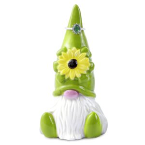 Titanape Spring Easter Gonk Decorations with Sunflower Ring Holder Ring Stand Easter Crafts Gifts for Kids Easter Home and Office Easter Tabletop Decoration Irish Gifts for Women Birthday