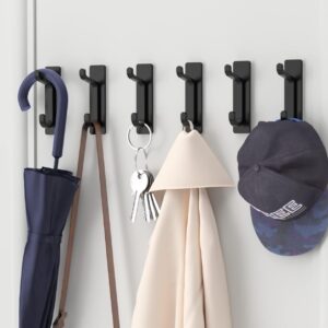 6-Pack Stick on Hooks for Hanging