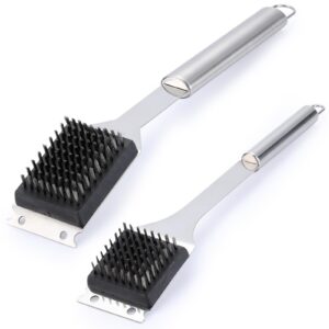 2 Pack Grill Brush and Scraper