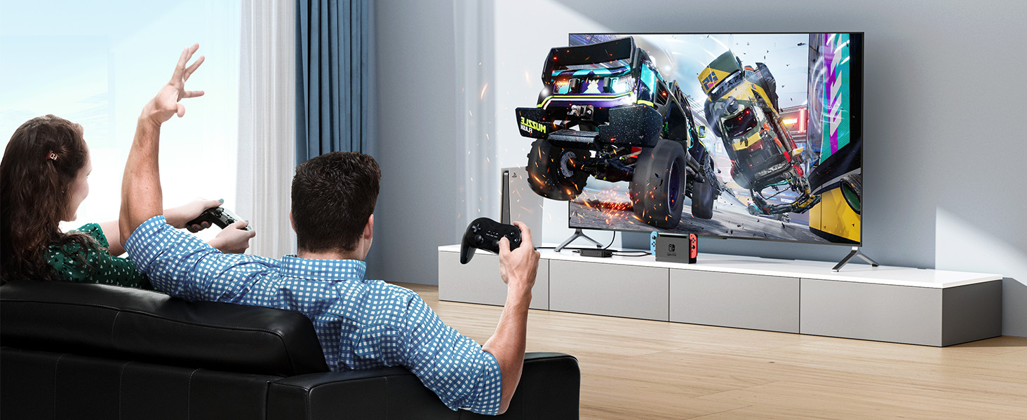 uni HDMI Switch 3 in 1 Out 4K@60Hz