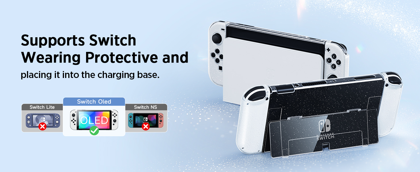 Protective Case Compatible with Switch OLED 2021