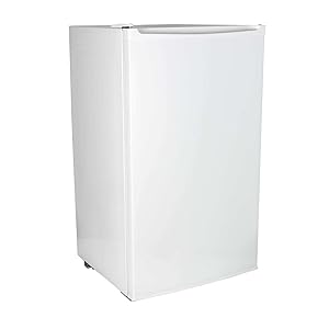 92L 92Litre white fridge free standing freestanding under counter reversible door interior light