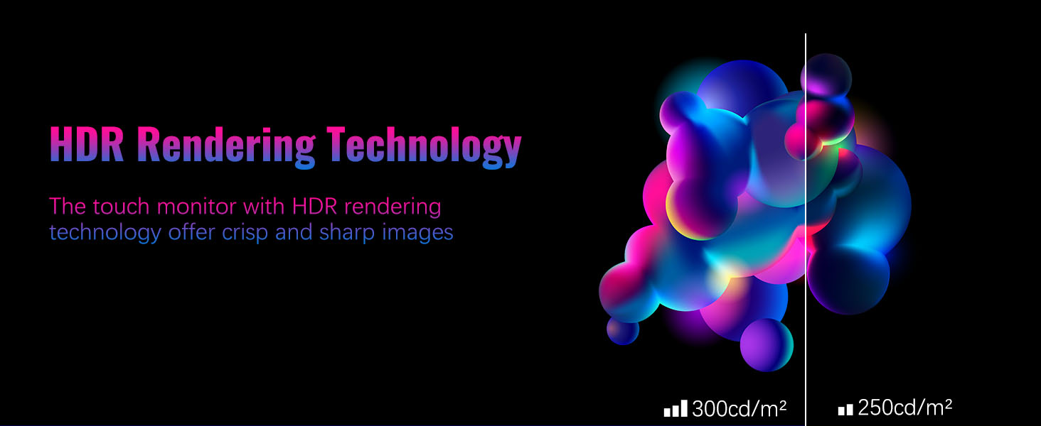 12.3 inch touchscreen monitor