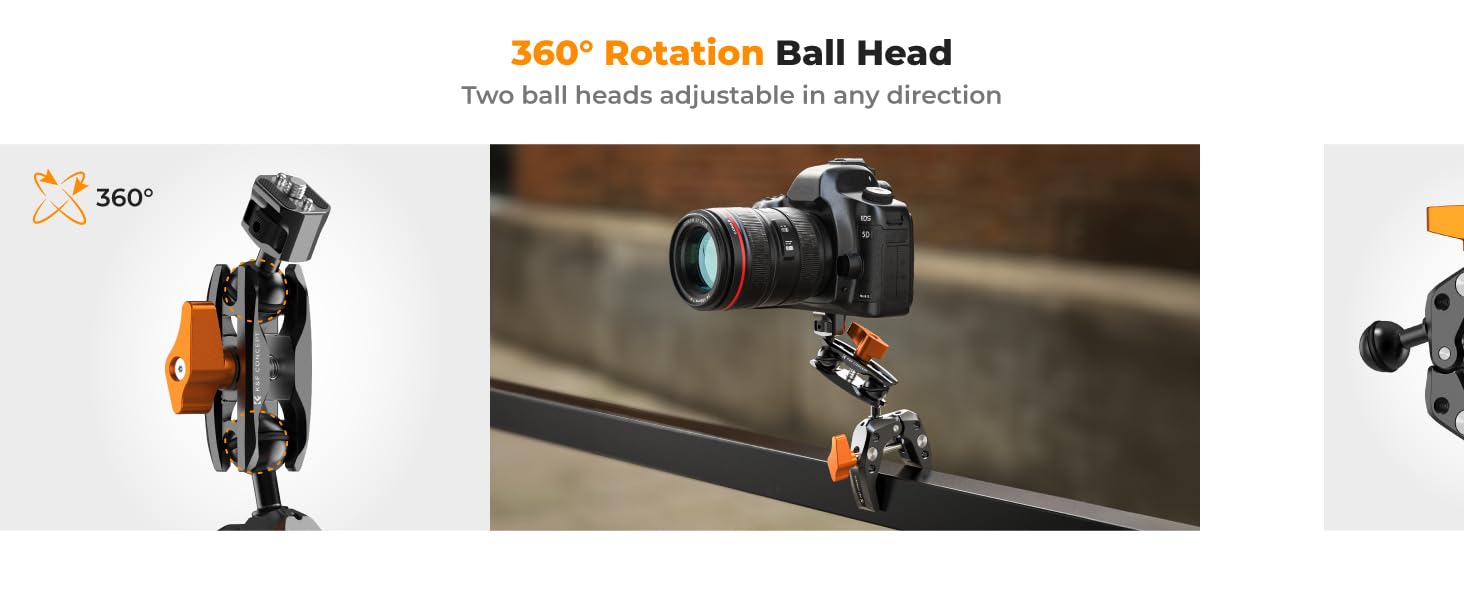 Super Clamp with ballhead Magic Arm