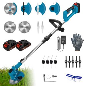 Garden Strimmer Cordless with Metal Blades