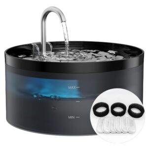 GIOTOHUN Cat Water Fountain for Drinking