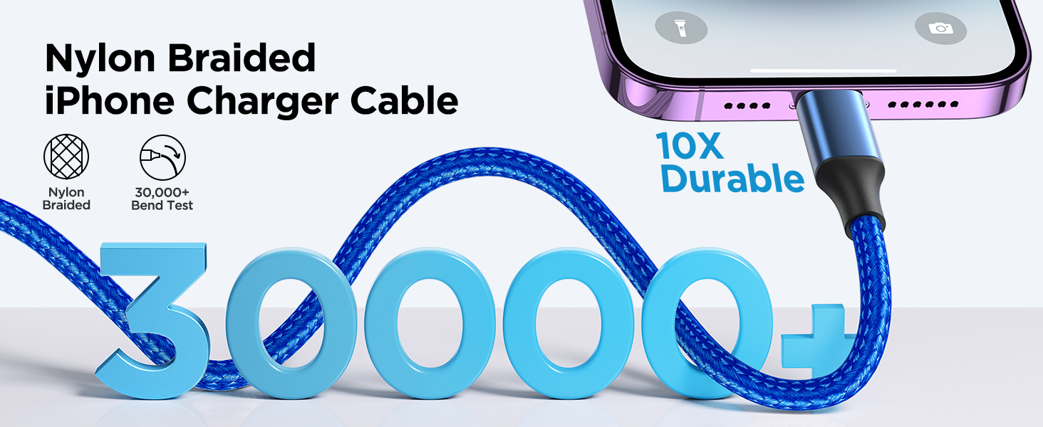 iPhone charger cable