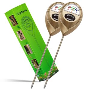 Suplong 2 Packs Soil Moisture Meter