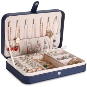 LANDICI Jewellery Box Small Jewellery Organiser for Women Girls