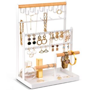 ProCase Jewelry Organiser Stand Necklace Organizer Earring Holder
