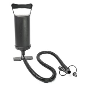 DIVCHI Hand Pump Double Quick Air Pump For Inflatable Hand Held Air Pump Rapid Inflation Portable Manual Air Pump With 3 Nozzle For Outdoor