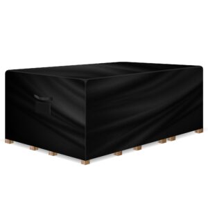 Gracious Gardens Rectangular Garden Furniture Covers Waterproof 200x160x70cm