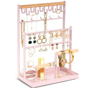 ProCase Jewelry Organiser Stand Necklace Organizer Earring Holder