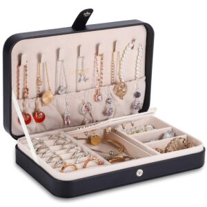 LANDICI Jewellery Box Small Jewellery Organiser for Women Girls
