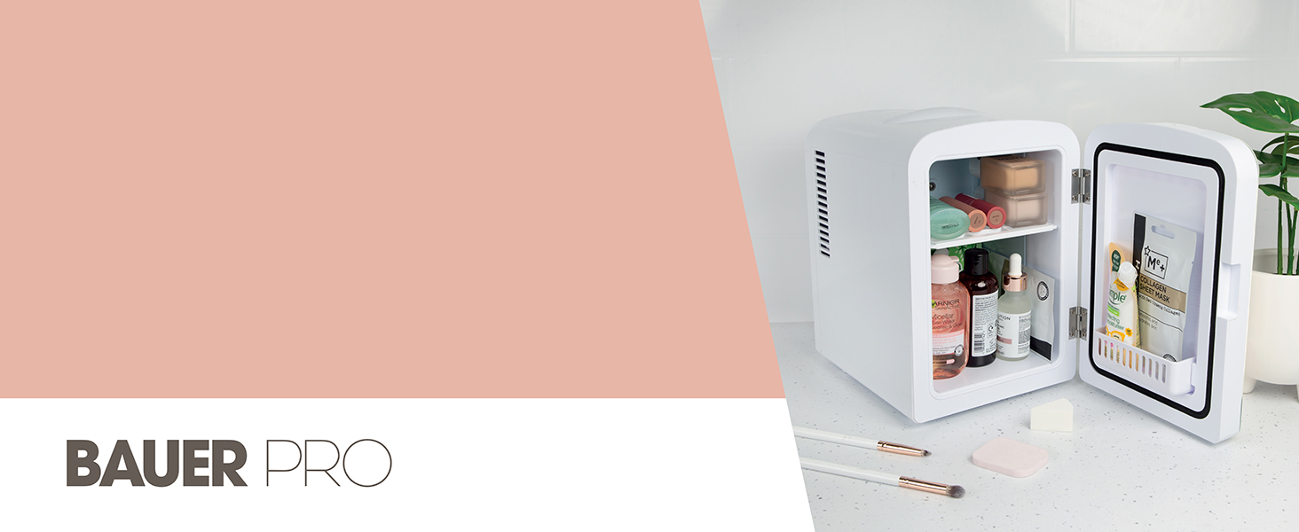 beauty fridge, mini fridge, fridge for bedrooms, small fridge, skincare fridge, portable fridge