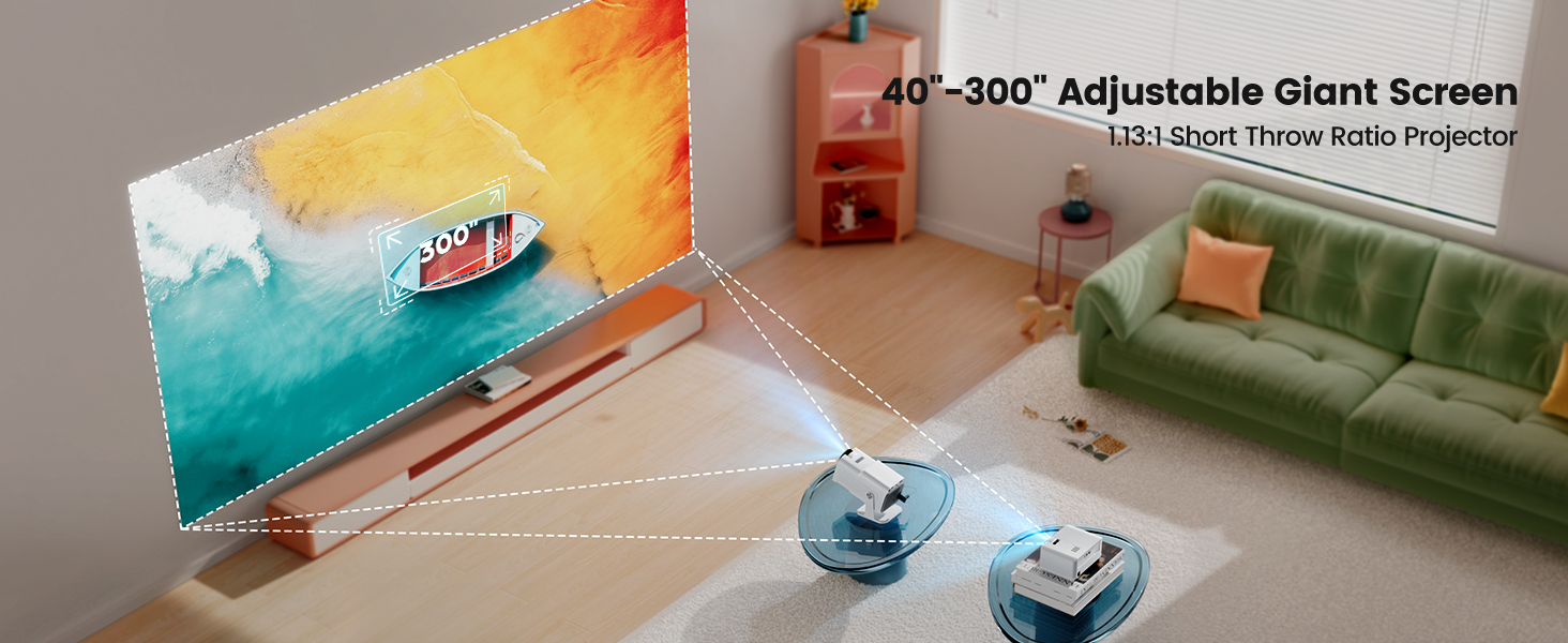 4K projector 1080P