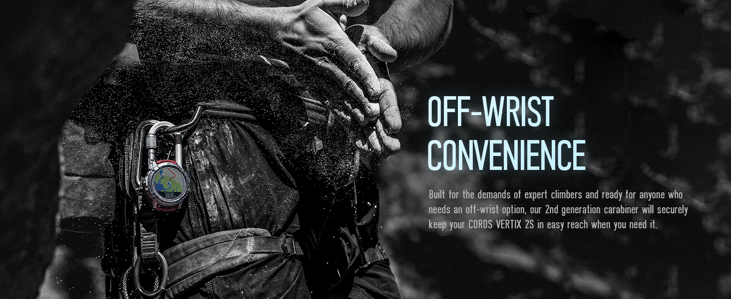 OFF-WRIST CONVENIENCE