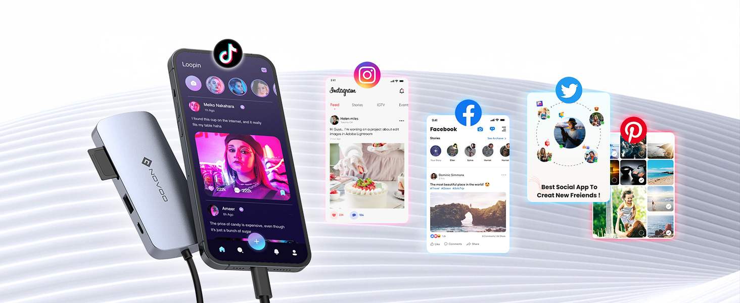 usb c hub, usb c dock, usb c adapter, usb c to hdmi adapter, hdmi, 4k 60Hz, usb c hub hdmi