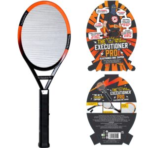 The Executioner Pro Fly Killer Mosquito Swatter Racket Wasp Bug Zapper Indoor Outdoor Over 55cm Long