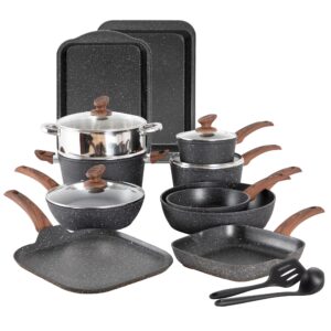 Kitchen Academy Non-Stick Pots and Pans Set
