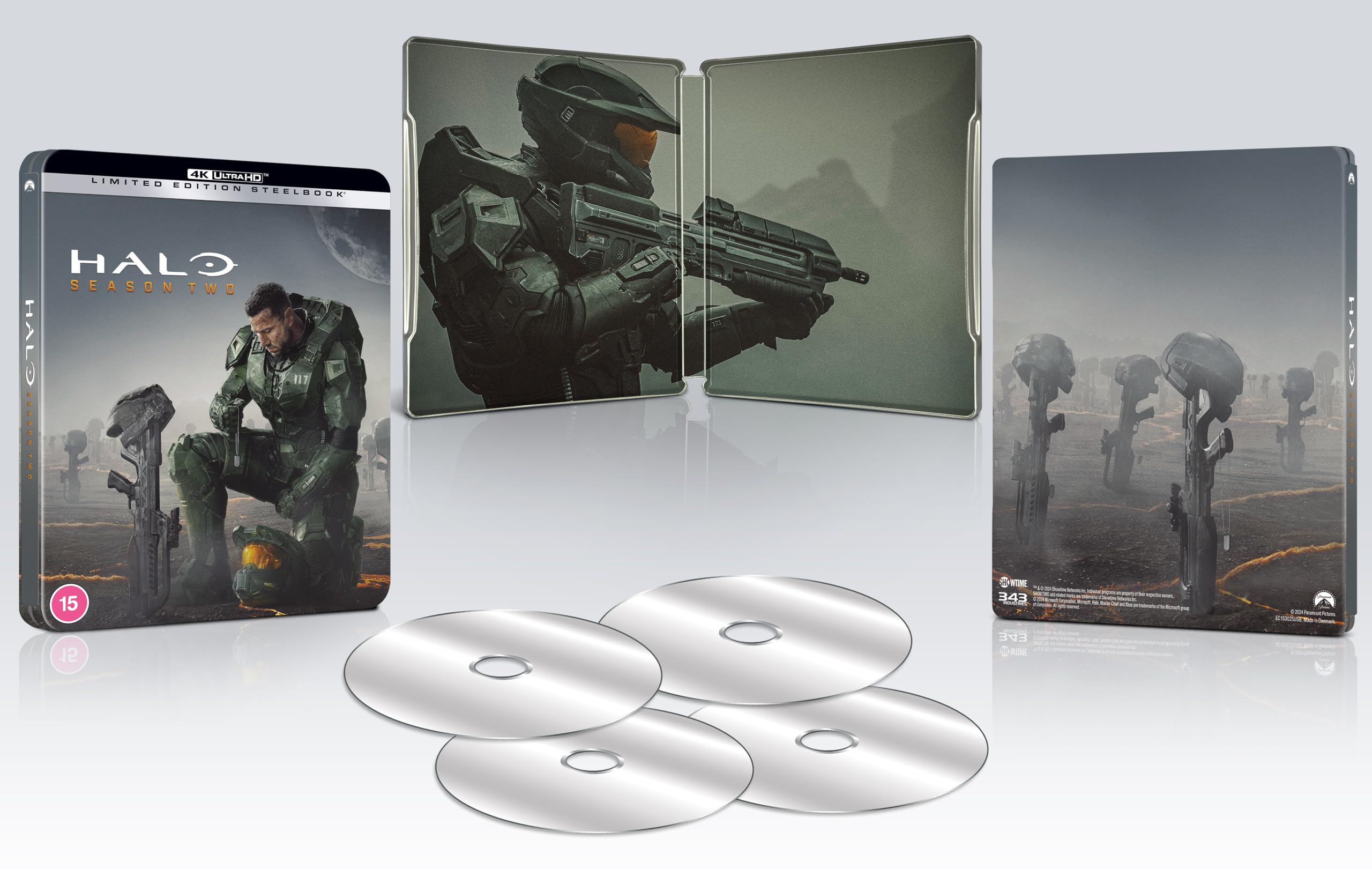 Halo: Season Two 4K UHD Steelbook [Blu-ray] [Region A & B & C]