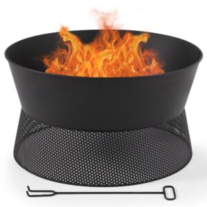 VonHaus Fire Pit – Firepit for Outdoor