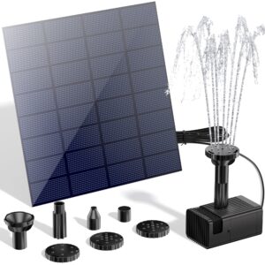 Biling Solar Water Fountain for Bird Bath
