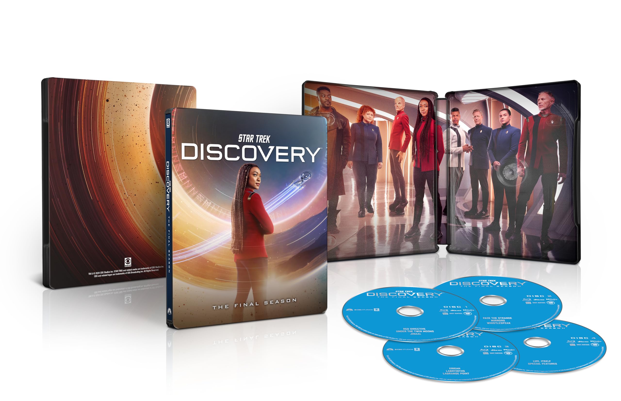 Star Trek: Discovery - Season Five Steelbook [Blu-ray] [Region A & B & C]