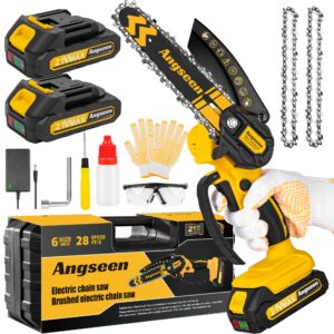 Mini Chainsaw Cordless 6 Inch