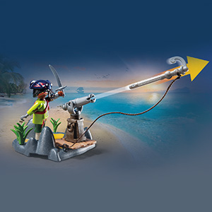 A+ 71532 PLAYMOBIL Pirates: Battle against the Giant Crab