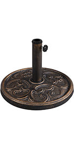 10kg Resin Parasol Base