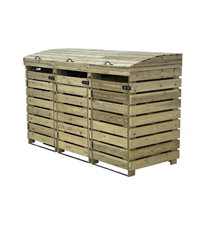 BinBreeze wheelie bin storage unit