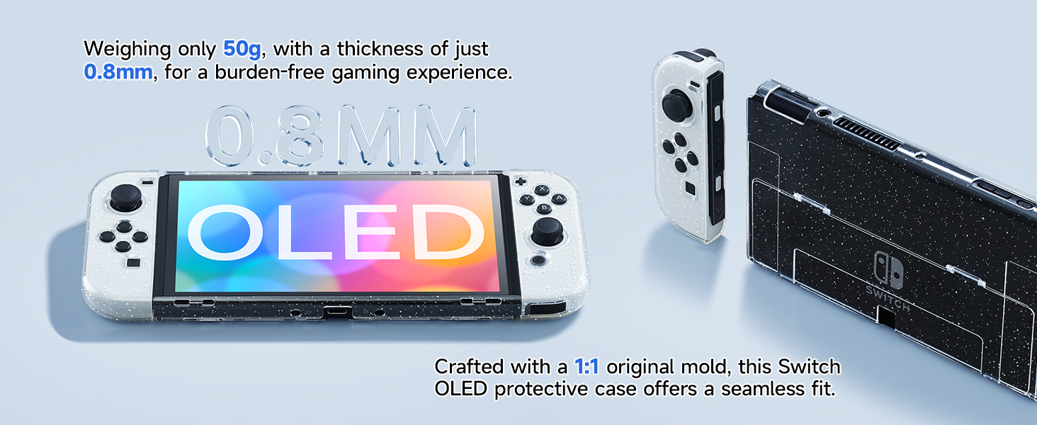 Protective Case Compatible with Switch OLED 2021