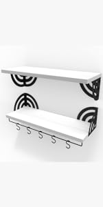 stud 4ft 50 masterplank shabby 5 contemporary 20cm wallshelf mini thin melamine above kitch3n