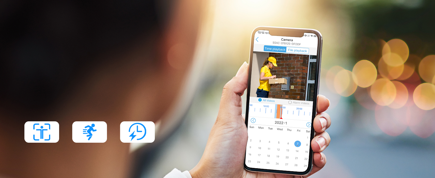 security camera outdoor solar powered