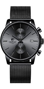 Men’s Watch Fashion Sleek Minimalist Quartz Analog