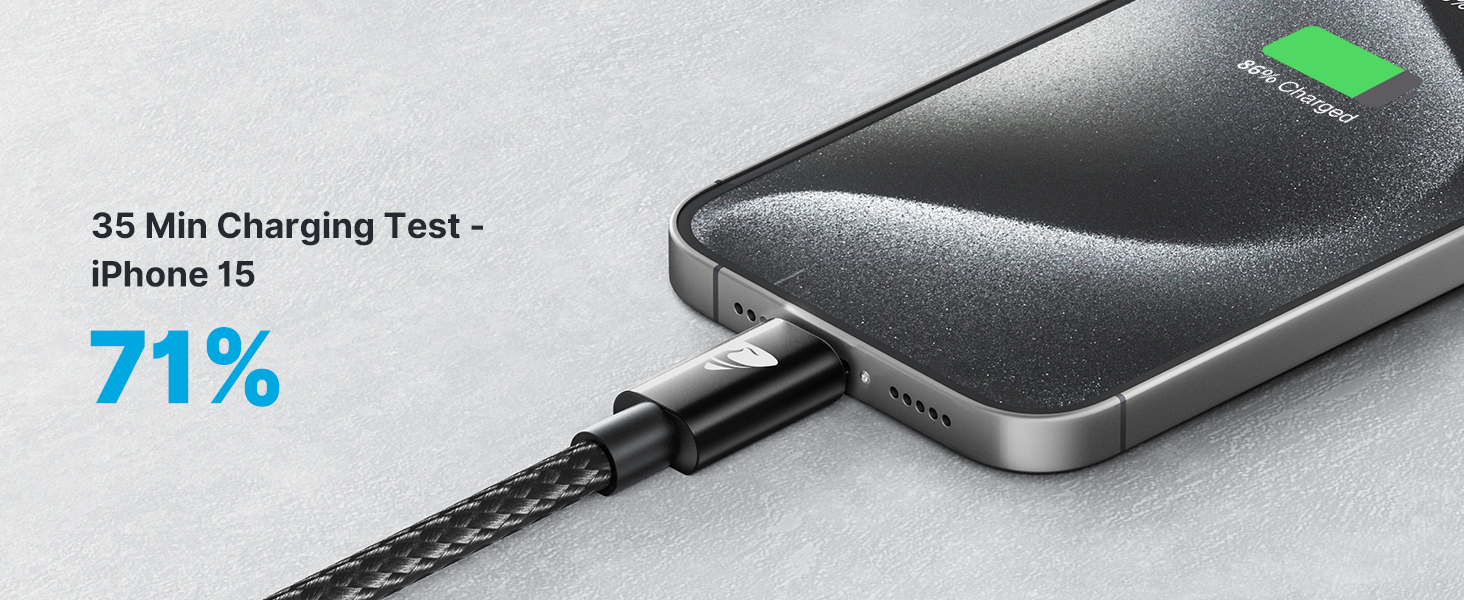 USB C to USB C Cable Fast Charging 2M 100W Type C to Type C Cable C to C Charger Lead