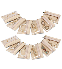 12pcs jewellery pouch