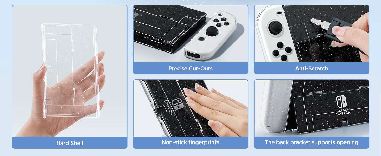 Protective Case Compatible with Switch OLED 2021
