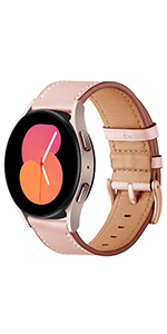 samsung galaxy watch 4 5 strap band 20mm pink