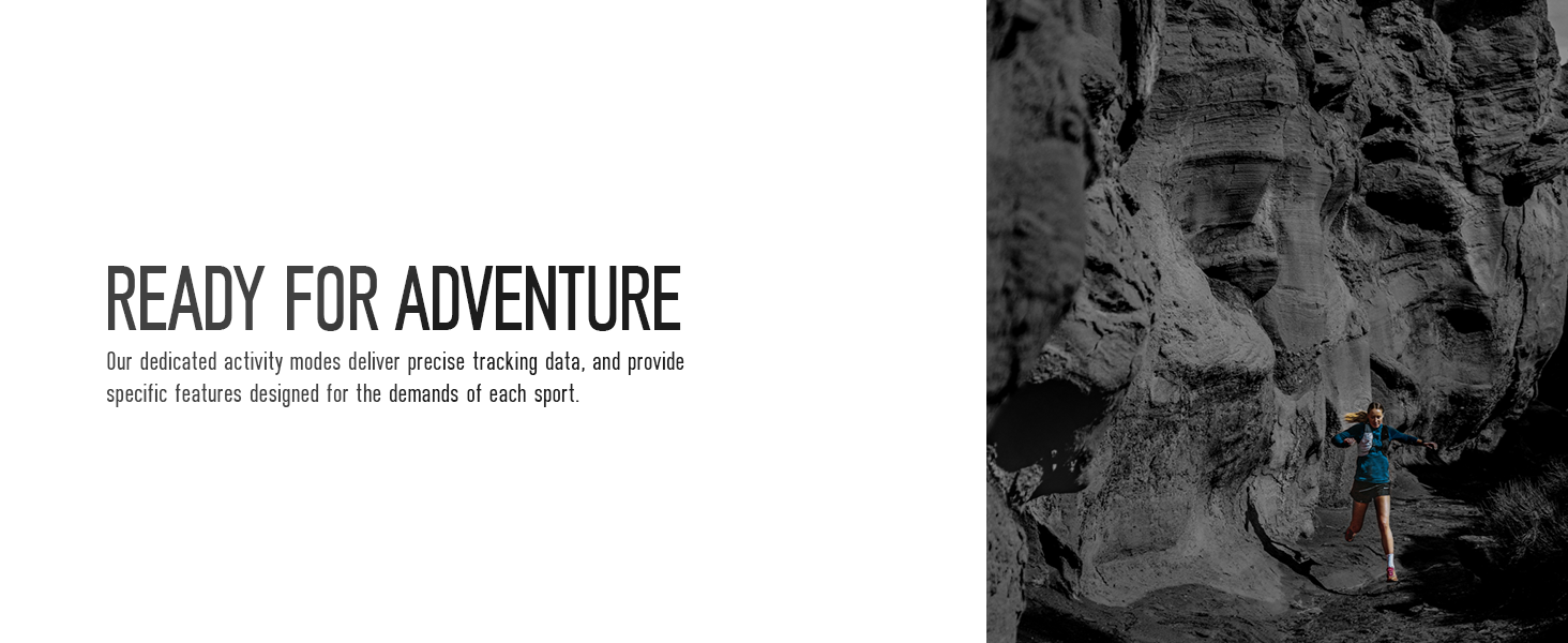 READY FOR ADVENTURE