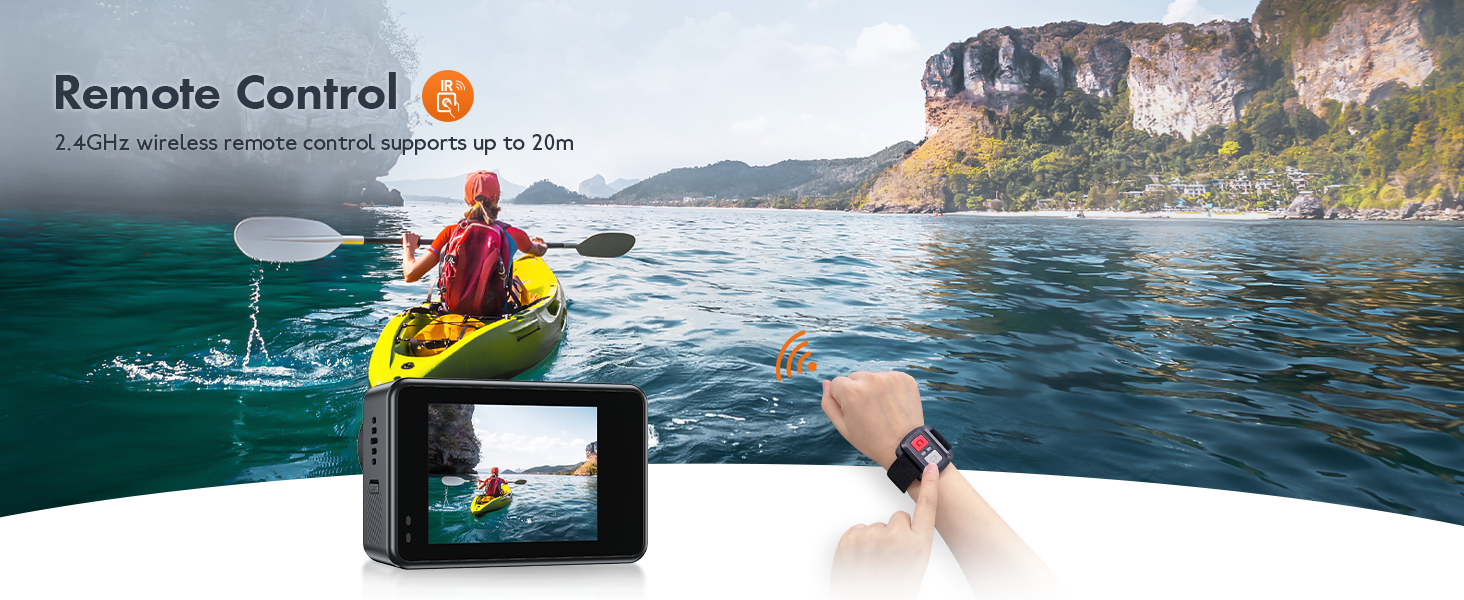 2.4G WIFI Remote Control