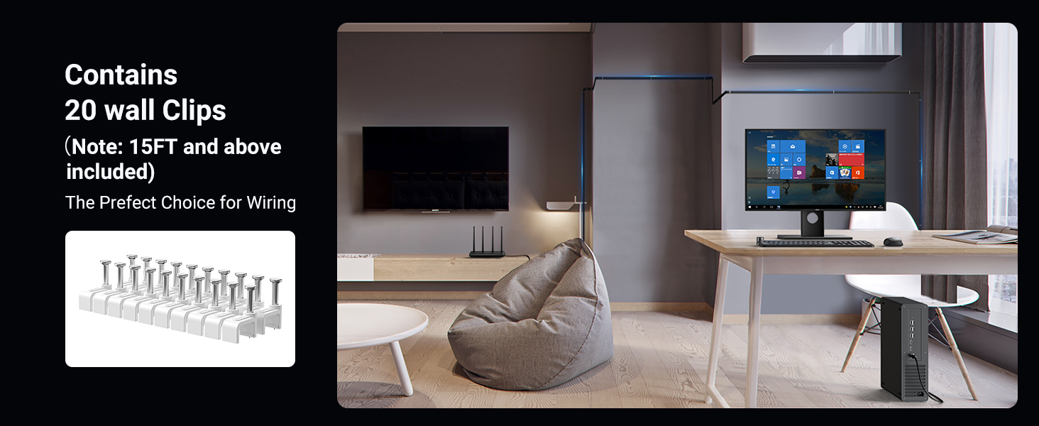 Cat 8 Flat Ethernet Cable