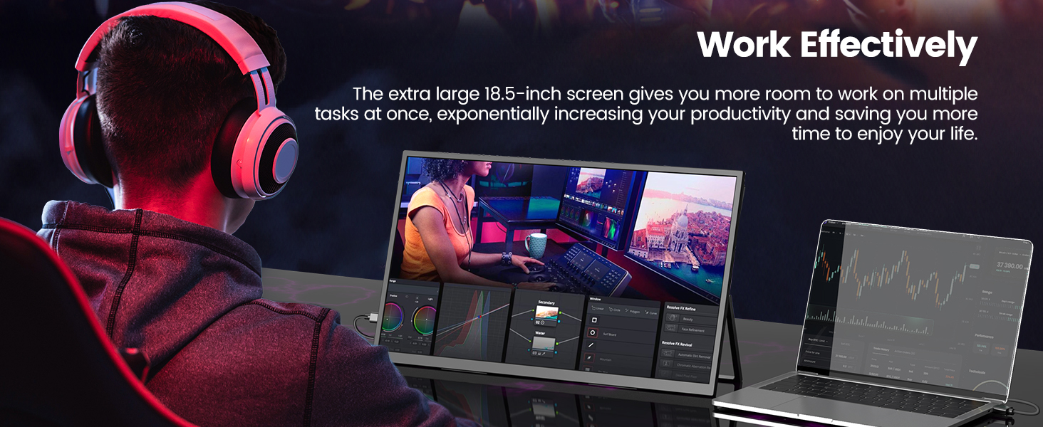 SECOND SCREEN FOR LAPTOP