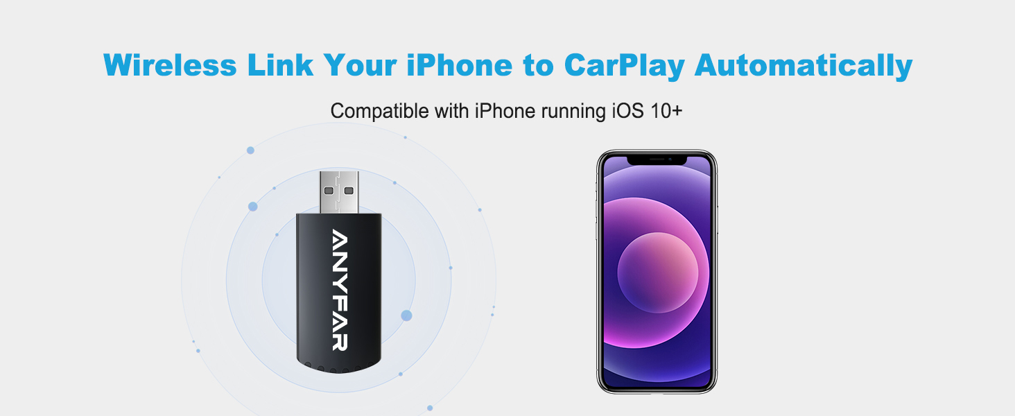 bluetooth car play adapter for iphone