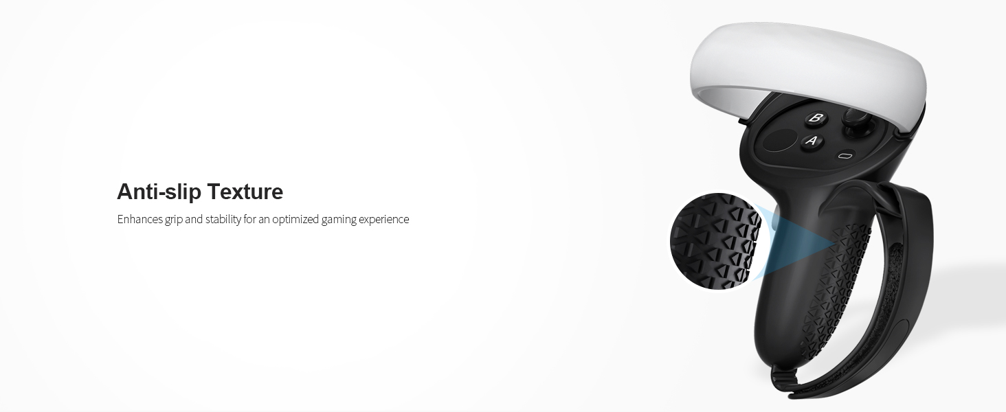 SUPERUS Controller Grips Cover for Quest 2