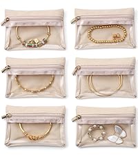 6pc jewellery pouch