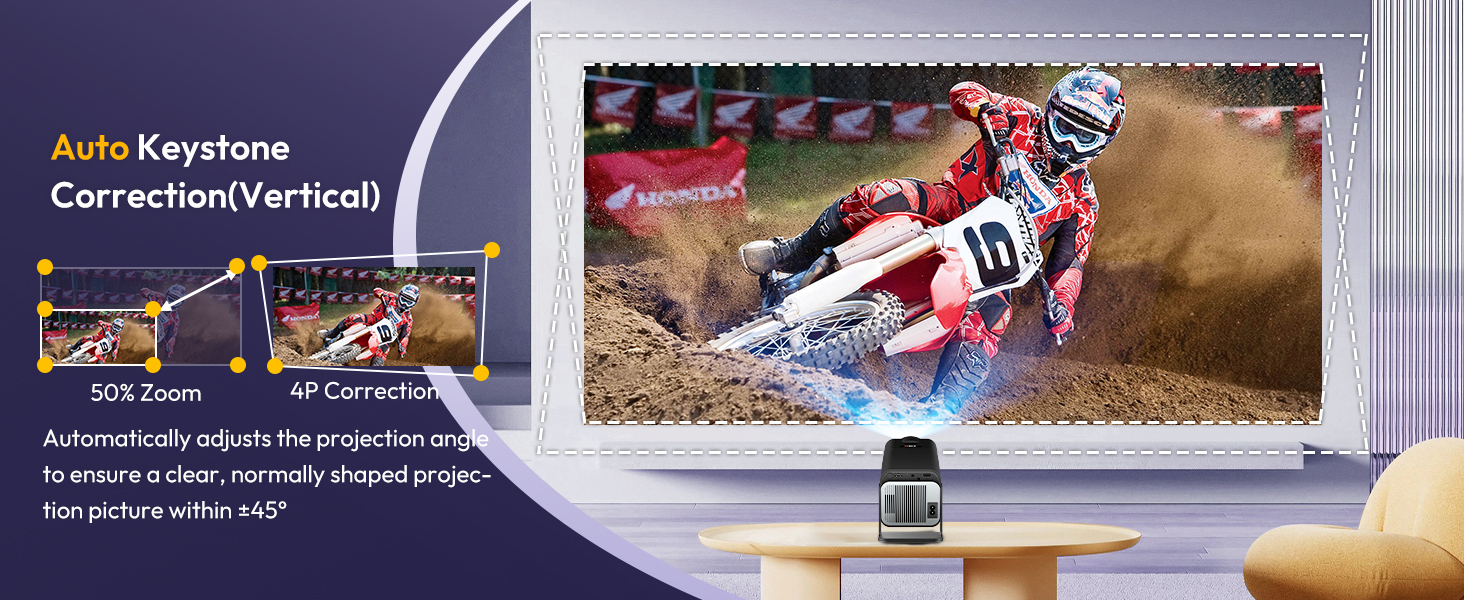 Gimbal5 Portable Smart Projector